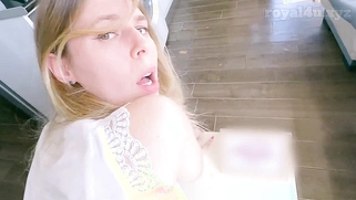 Gorgeous Blonde Russian Teen Fucks A Stranger From The Park
