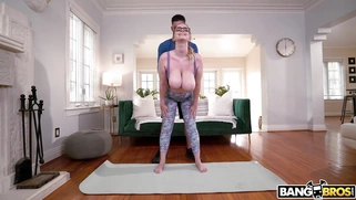 Codi Vore and Tyler Steel do fitness