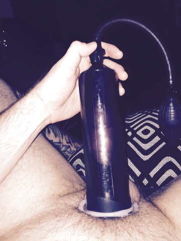 Swollen cock