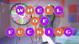 Playful babe Alix Lynx unleashes her jugs at dirtiest show Wheel of Fucking