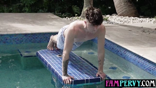MILF stepmom still burning with desire