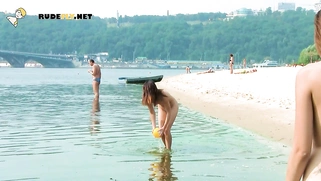 Brunette nudist teens