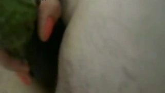 MARY VEGGIES IN PUSSY AND SPERM ON BELLY