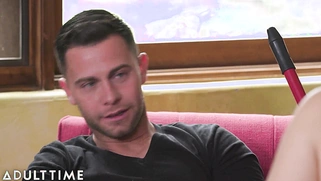 Seth Gamble Destroys Gia's Pussy Nuru Massage Parlor Sex