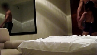 Giant white cock injured a latinas pussy