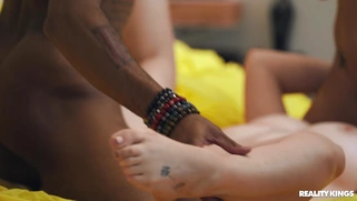 Morgan Lee, Alyx Star and Musa Phoenix in threesome