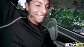 Tommy Diamond shows off her blowjob skills