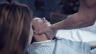 Alexis Fawx is sucking the cock in the hospital