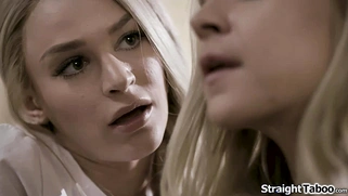 Are you kissing my gf your stepdaughter