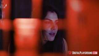 Italian Valentina Nappi rides the stiff dick in cowgirl pose