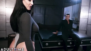 Angela White and Joanna Angel Oil Squirt Threesome