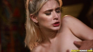 Small titted Jessie Saint gets her pussy plowed