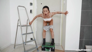 Stacy Bloom gets fucked through the glory hole