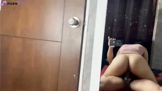 POV cowgirl style riding my stepbrother's cock. full video at porntotal