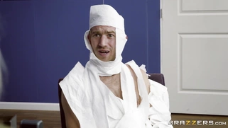 Rachel Roxxx doesn't like Danny D's Halloween costume
