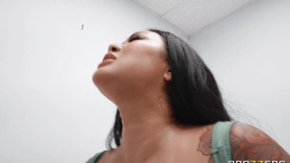 Connie Perignon gets fucked by Jmac standing