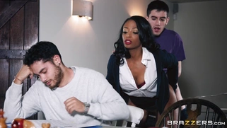Mom Lola Marie gets fucked by her son's friend